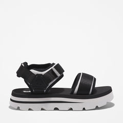 Euro Swift Ankle-Strap Sandal for Women in Monochrome Black Timberland For Sale