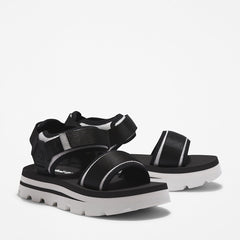 Euro Swift Ankle-Strap Sandal for Women in Monochrome Black Timberland For Sale