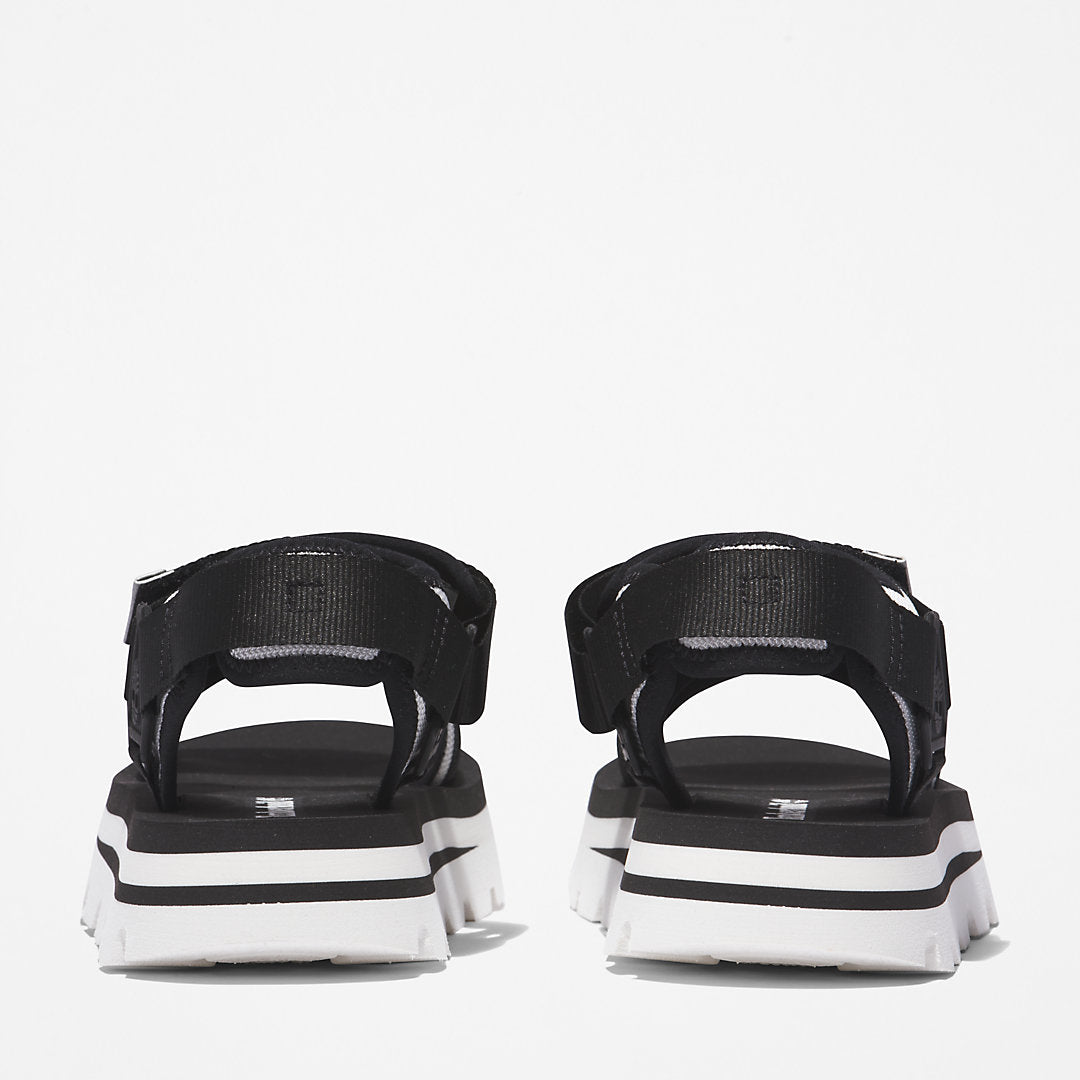 Euro Swift Ankle-Strap Sandal for Women in Monochrome Black Timberland For Sale