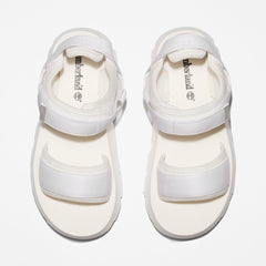 Euro Swift Ankle-Strap Sandal for Women in White Timberland Outlet