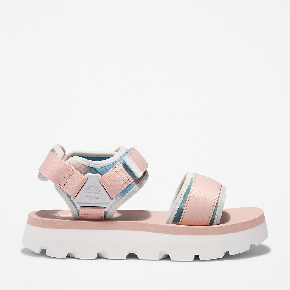 Euro Swift Ankle-Strap Sandal for Women in Light Pink Timberland Sale