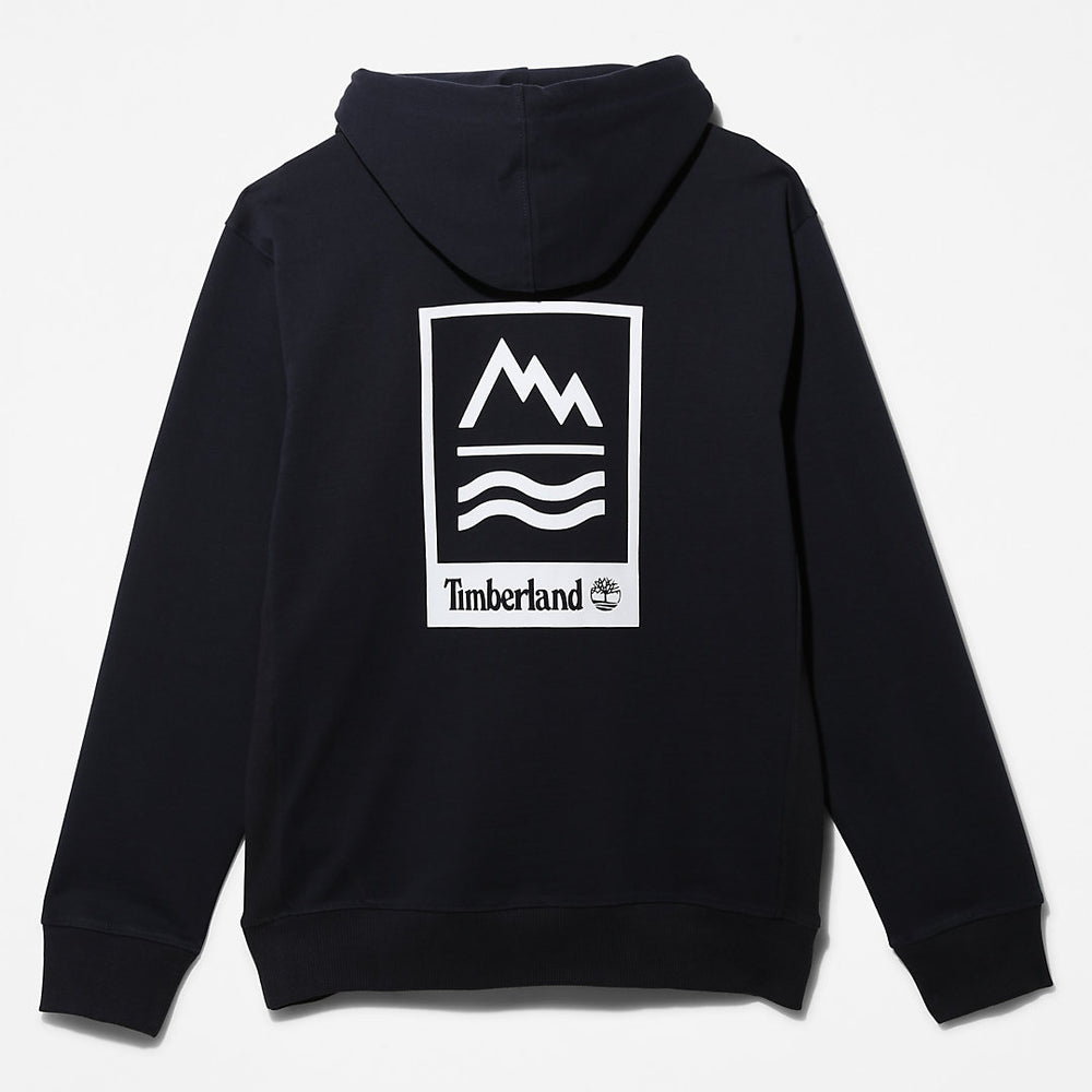 Mountains-to-Rivers Hoodie for Men in Navy Timberland US