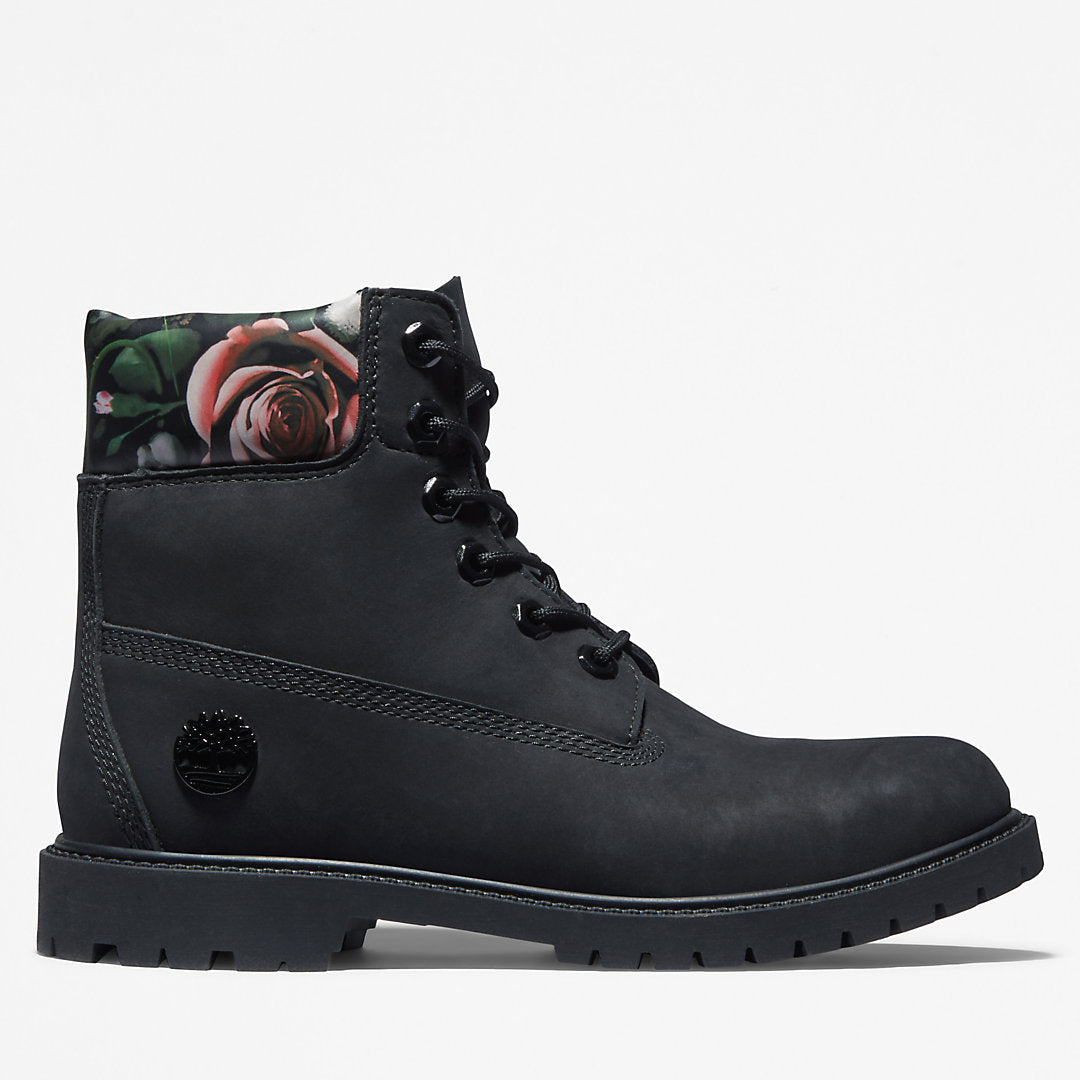 Timberland® Heritage 6 Inch Boot for Women in Black/Floral Timberland Online