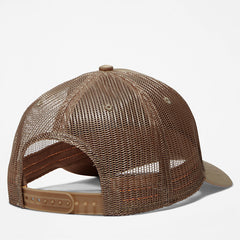 Camping Patch Trucker Hat for Men in Beige Timberland Online