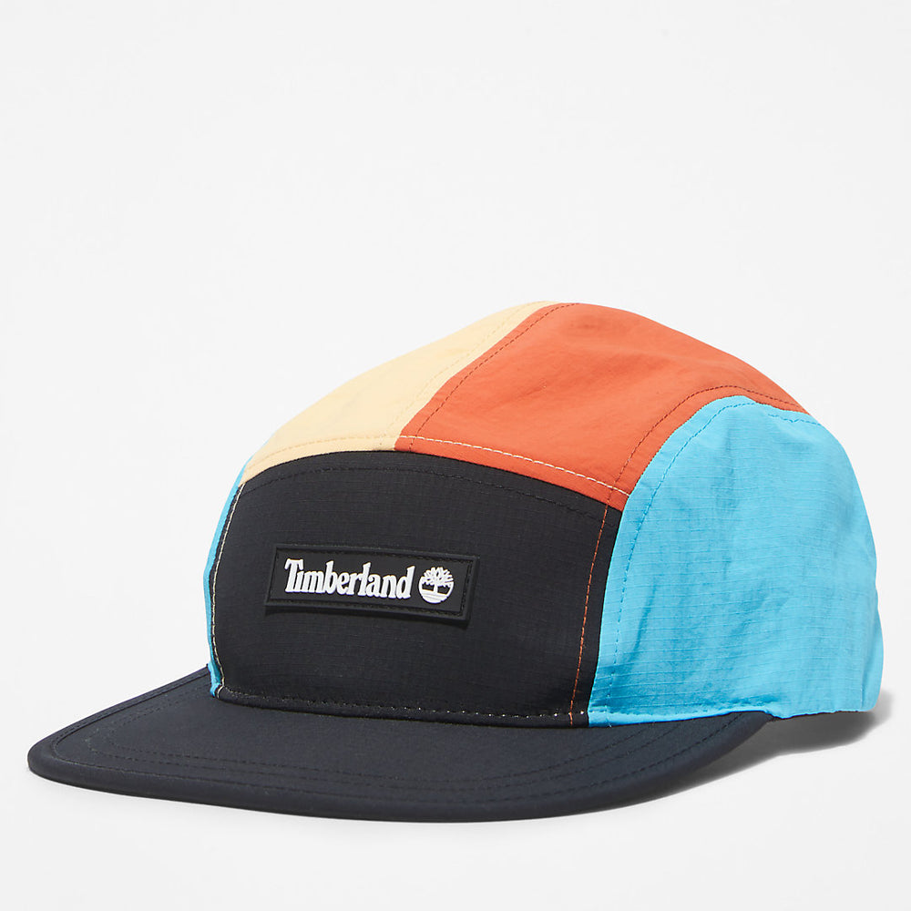 Colour-block Admiral Cap for Men in Black Timberland For Sale