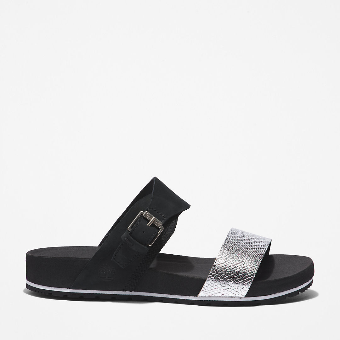Malibu Waves Slide Sandal for Women in Black Timberland Discount