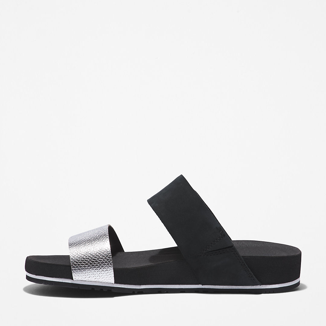 Malibu Waves Slide Sandal for Women in Black Timberland Discount