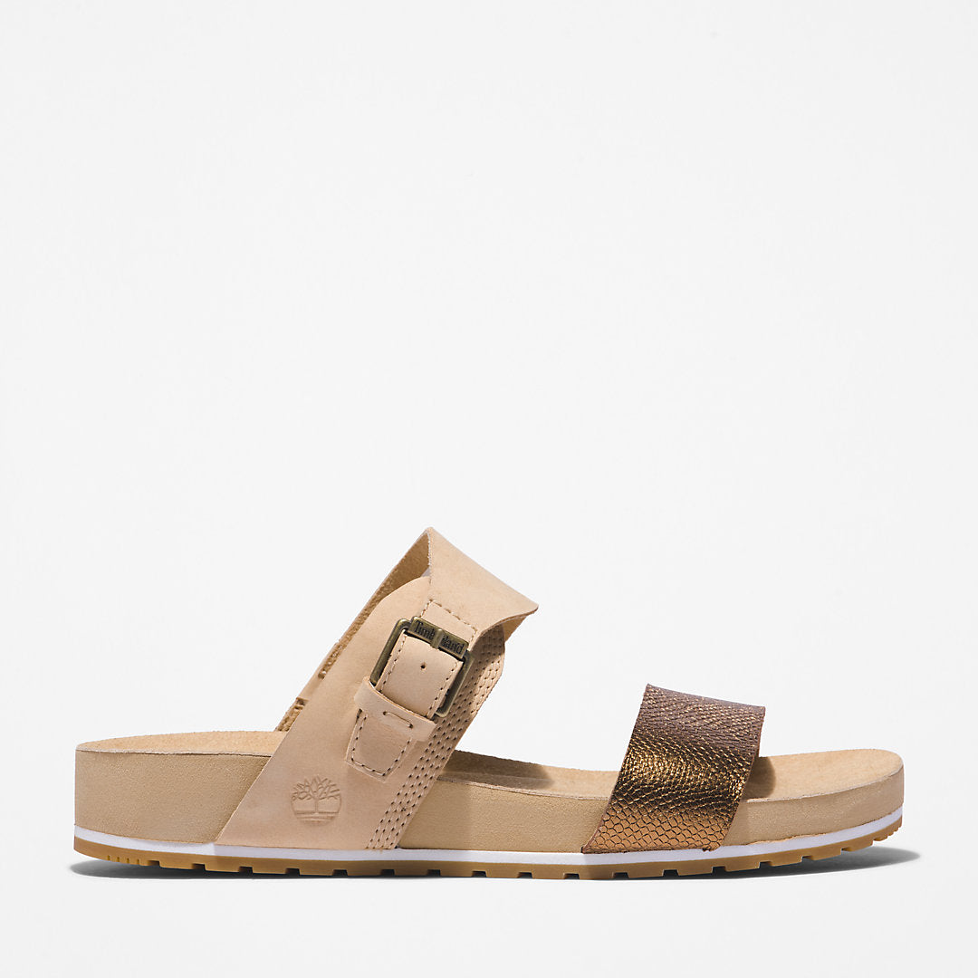 Malibu Waves Slide Sandal for Women in Beige Timberland US