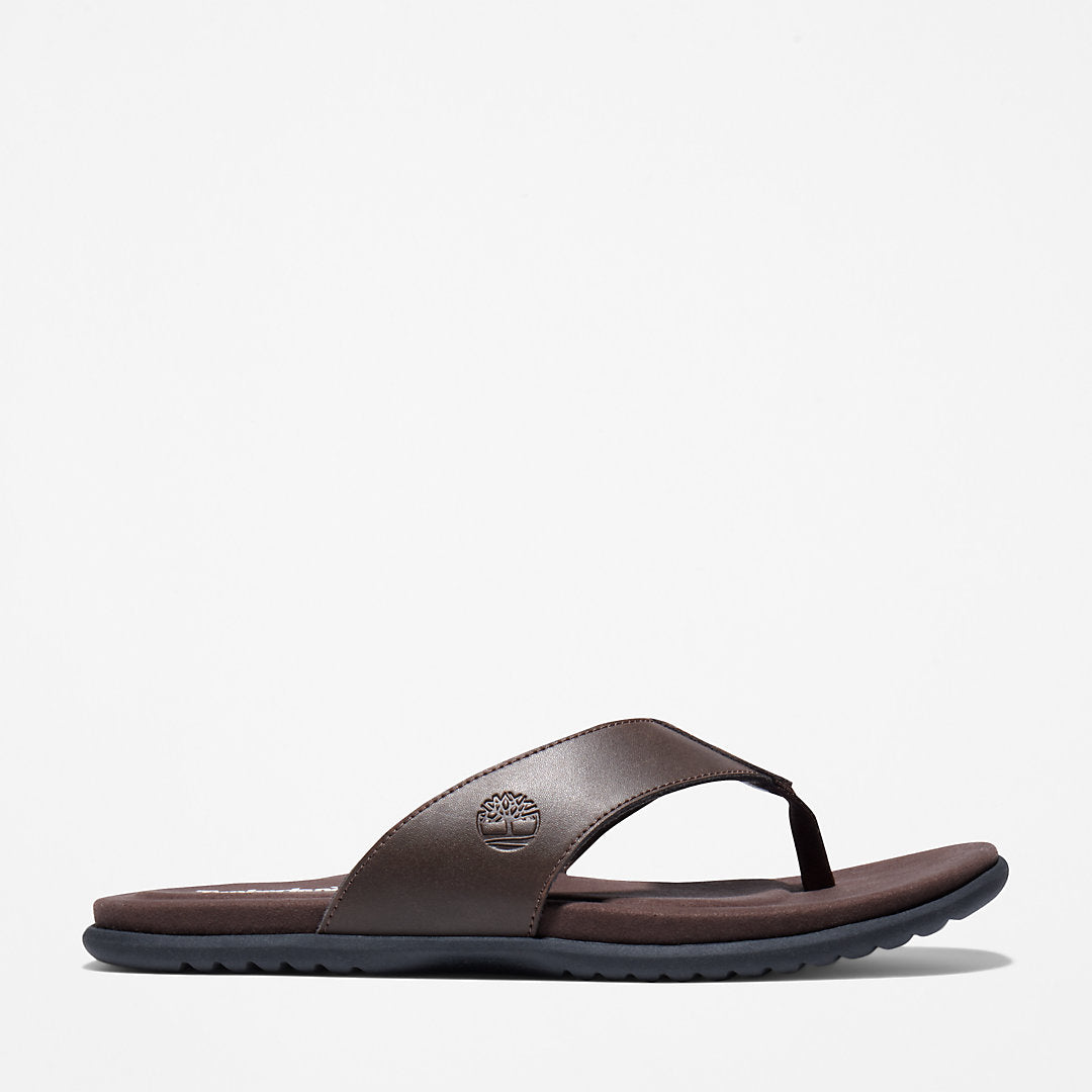 Kesler Cove Toe-bar Sandal for Men in Dark Brown Timberland On Sale