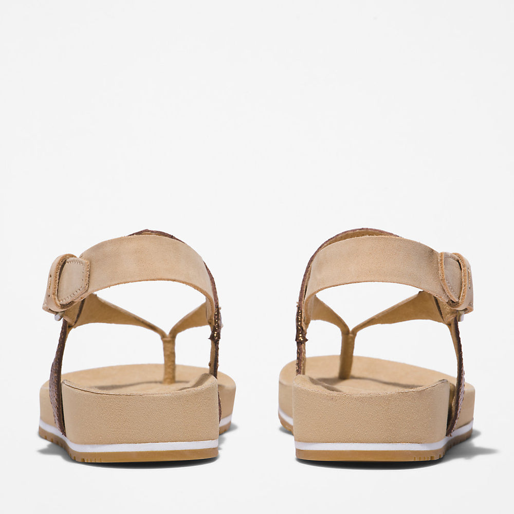 Malibu Beach Flip-Flop Sandal for Women in Beige Timberland For Sale