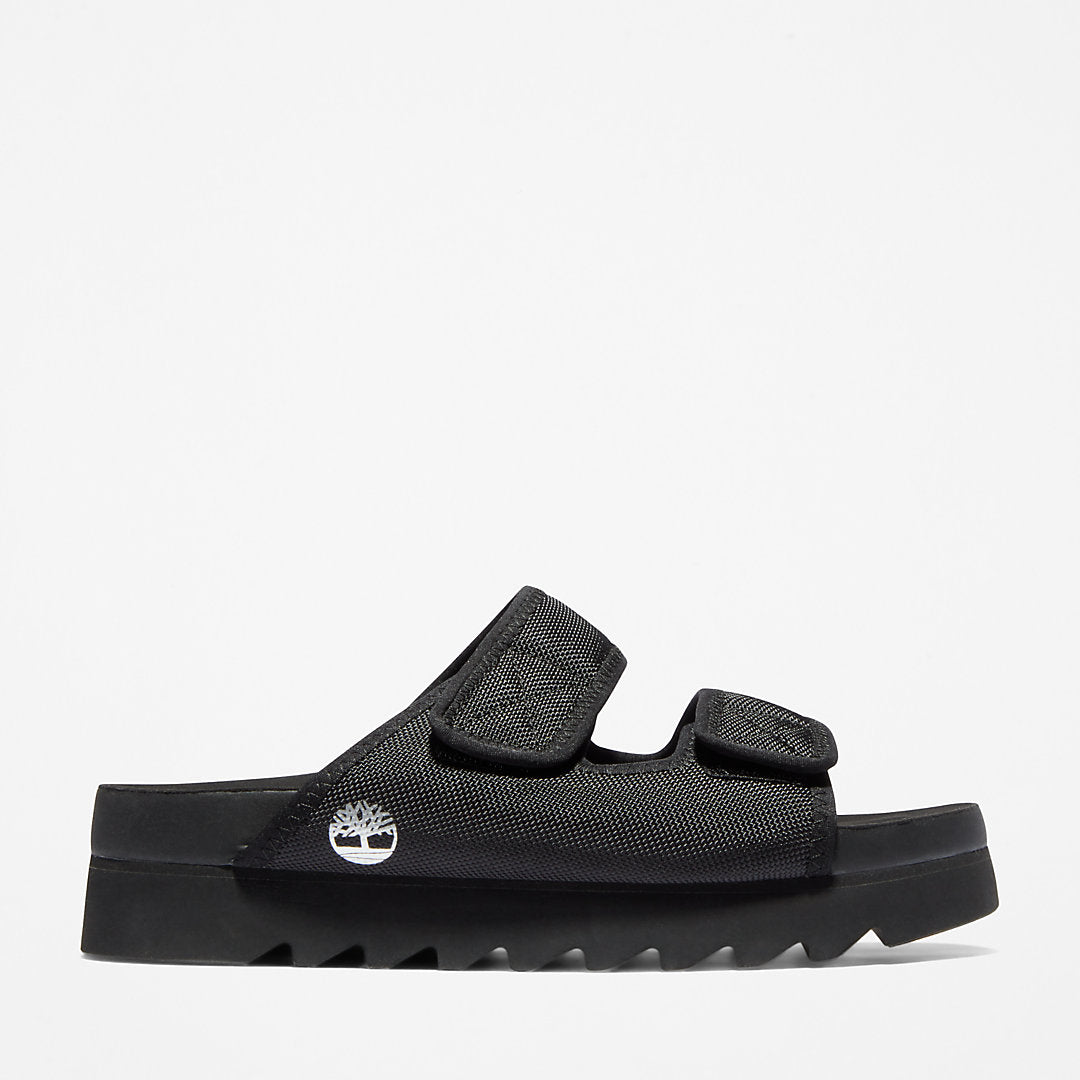 Santa Monica Sunrise Slide Sandal for Women in Black Timberland Outlet