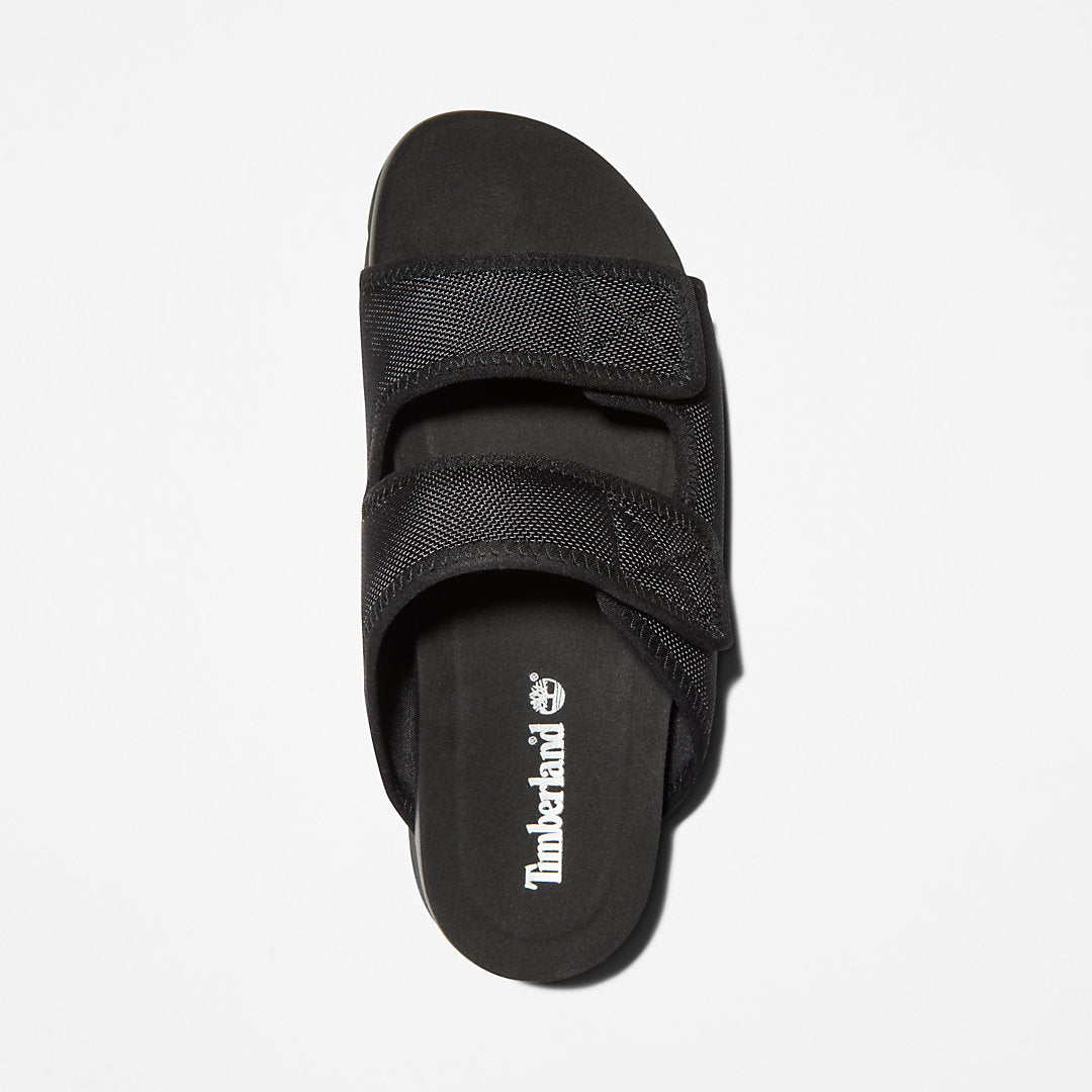 Santa Monica Sunrise Slide Sandal for Women in Black Timberland Outlet
