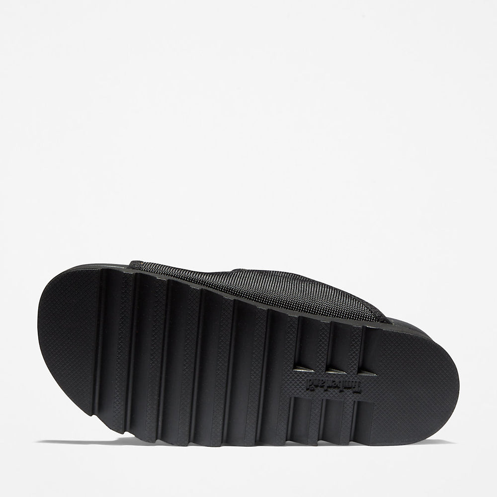 Santa Monica Sunrise Slide Sandal for Women in Black Timberland Outlet