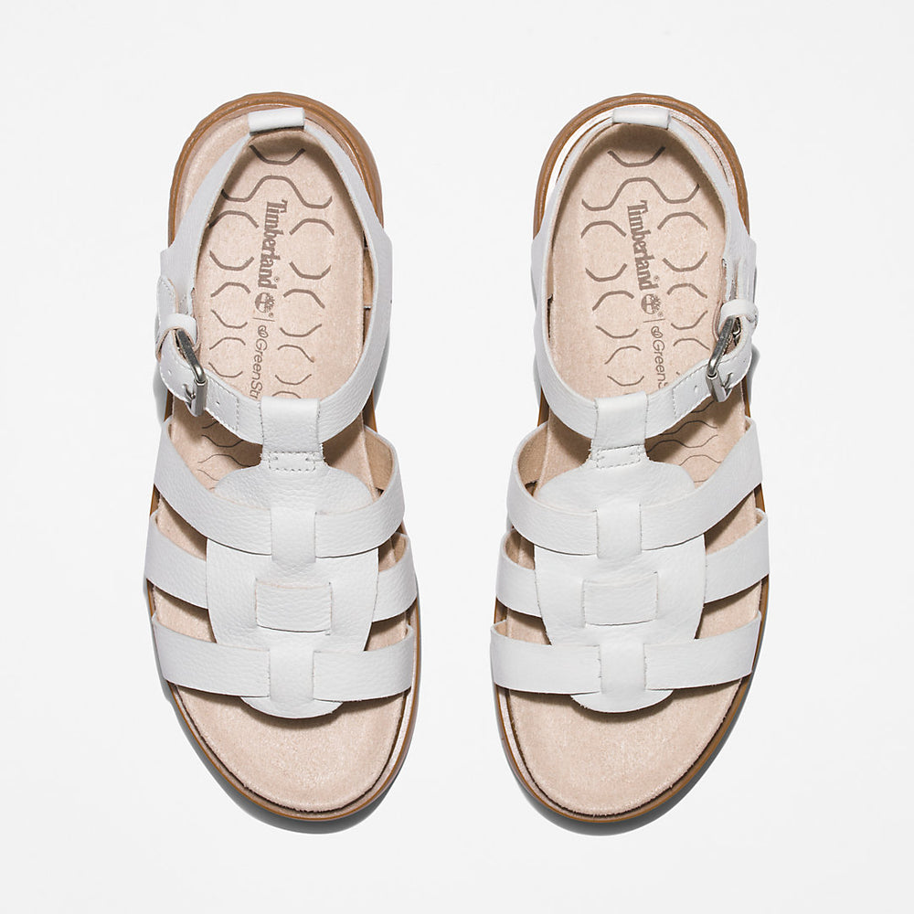 GreenStride™ Ray City Sandal for Women in White Timberland Outlet