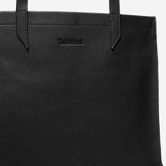 Large Contemporary Leather Tote for Women in Black Timberland Sale