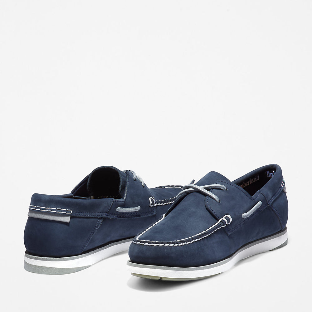 Atlantis Break Boat Shoe for Men in Navy Timberland Sale