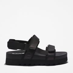Santa Monica Sunrise Sandal for Women in Black Timberland On Sale