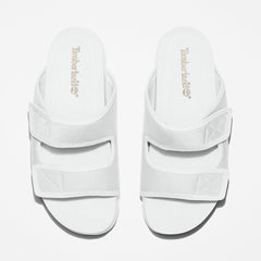 Santa Monica Sunrise Double-Strap Sandal for Women in White Timberland On Sale