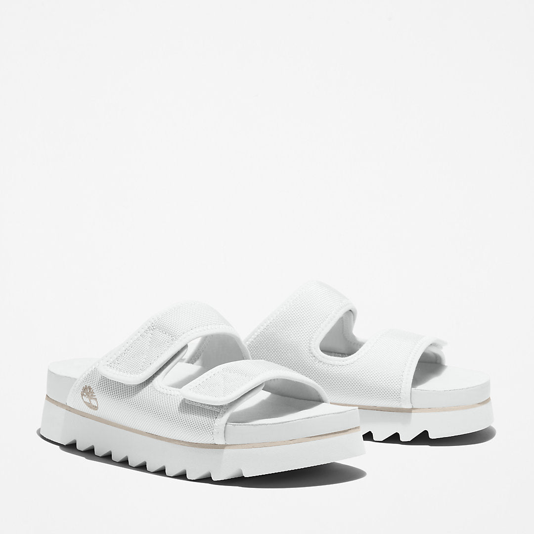 Santa Monica Sunrise Double-Strap Sandal for Women in White Timberland On Sale