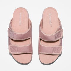Santa Monica Sunrise Double-Strap Sandal for Women in Pink Timberland For Sale