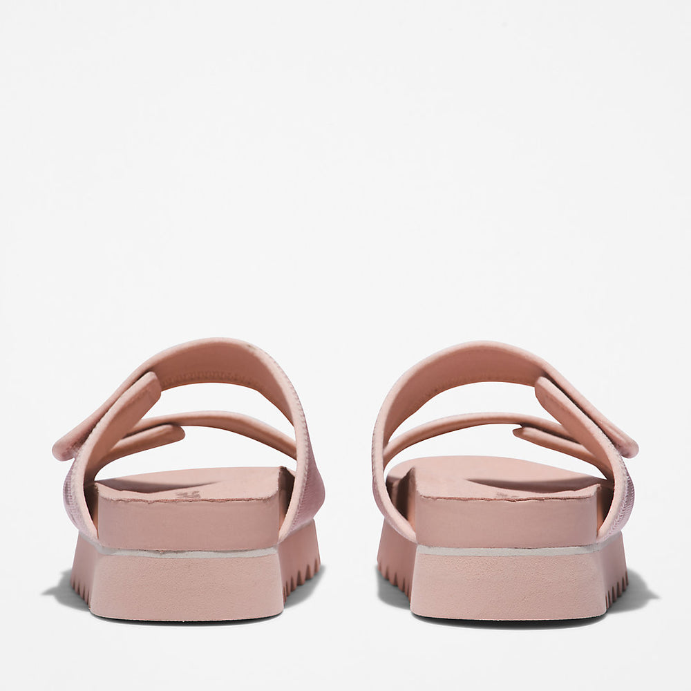 Santa Monica Sunrise Double-Strap Sandal for Women in Pink Timberland For Sale