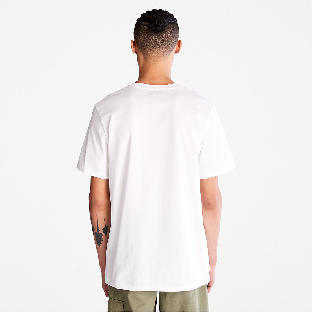 Camo-Logo T-Shirt for Men in White Timberland Online