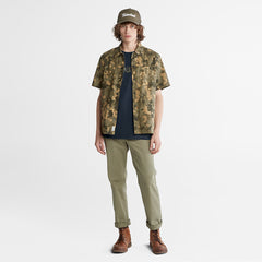 Camo-Logo T-Shirt for Men in Navy Timberland Discount