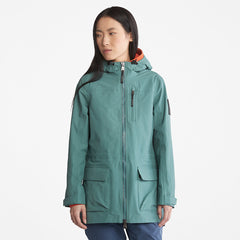 Waterproof Utility Jacket for Women in Teal Timberland Sale