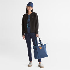 Logo Graphic T-Shirt for Women in Blue Timberland Outlet