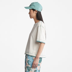 Anti-Odour Supima® Cotton T-Shirt for Women in White Timberland Sale