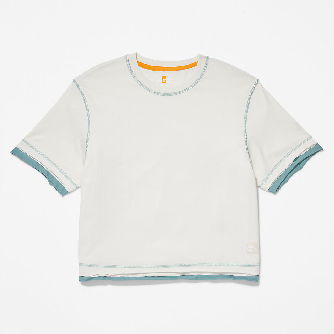 Anti-Odour Supima® Cotton T-Shirt for Women in White Timberland Sale