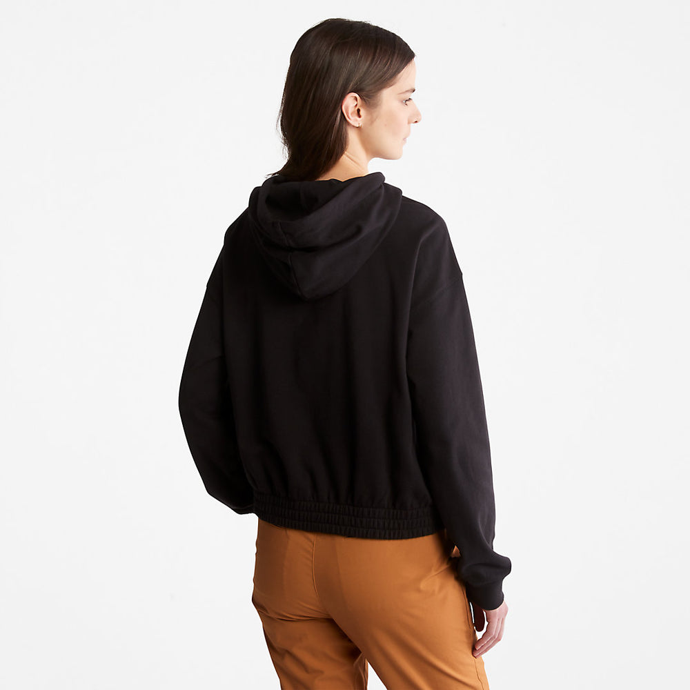 Established 1973 Logo Hoodie for Women in Black Timberland For Sale