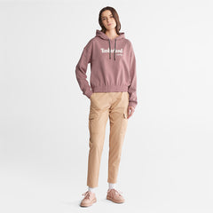 Established 1973 Logo Hoodie for Women in Pink Timberland Online