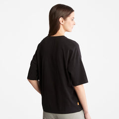 Progressive Utility Pocket T-Shirt for Women in Black Timberland US