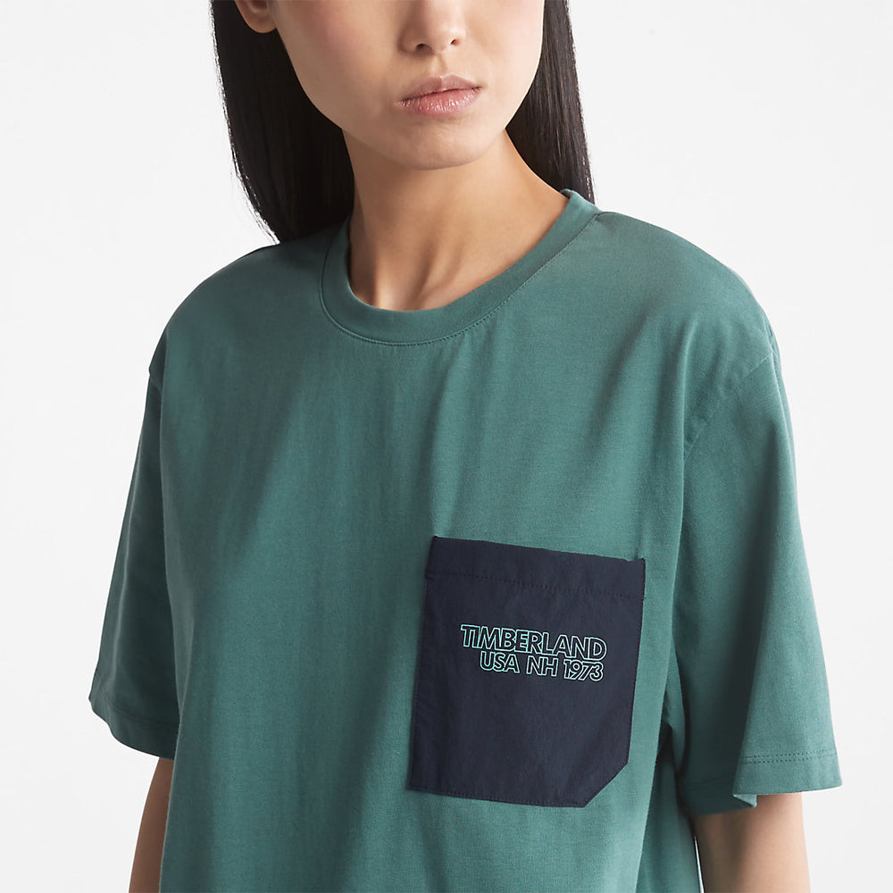 TimberCHILL™ Pocket T-Shirt for Women in Teal Timberland For Sale