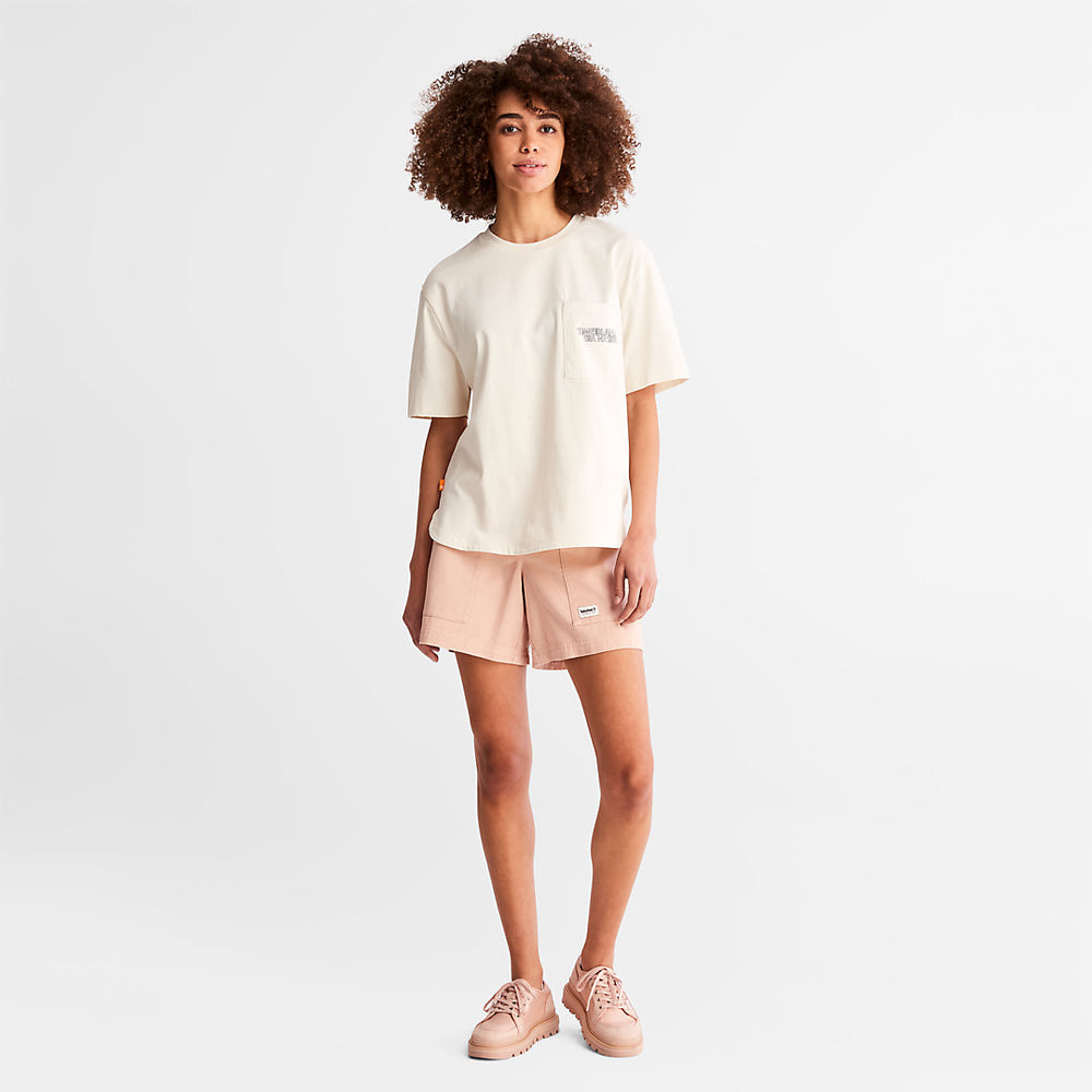 TimberCHILL™ Pocket T-Shirt for Women in White Timberland Online