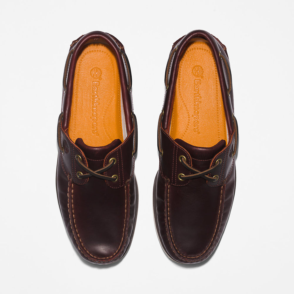 Classic EK+ Boat Shoe for Men in Brown Timberland Outlet