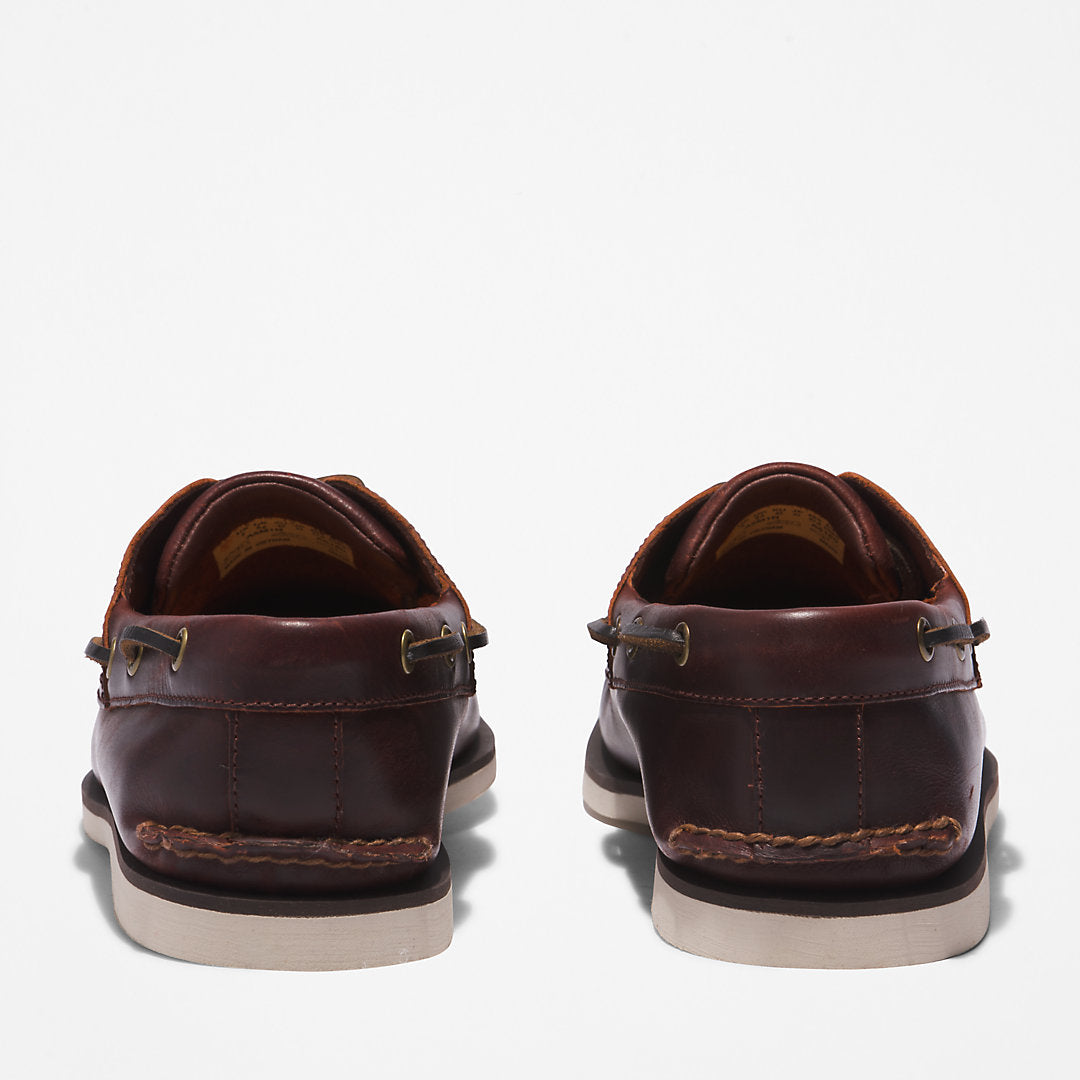 Classic EK+ Boat Shoe for Men in Brown Timberland Outlet
