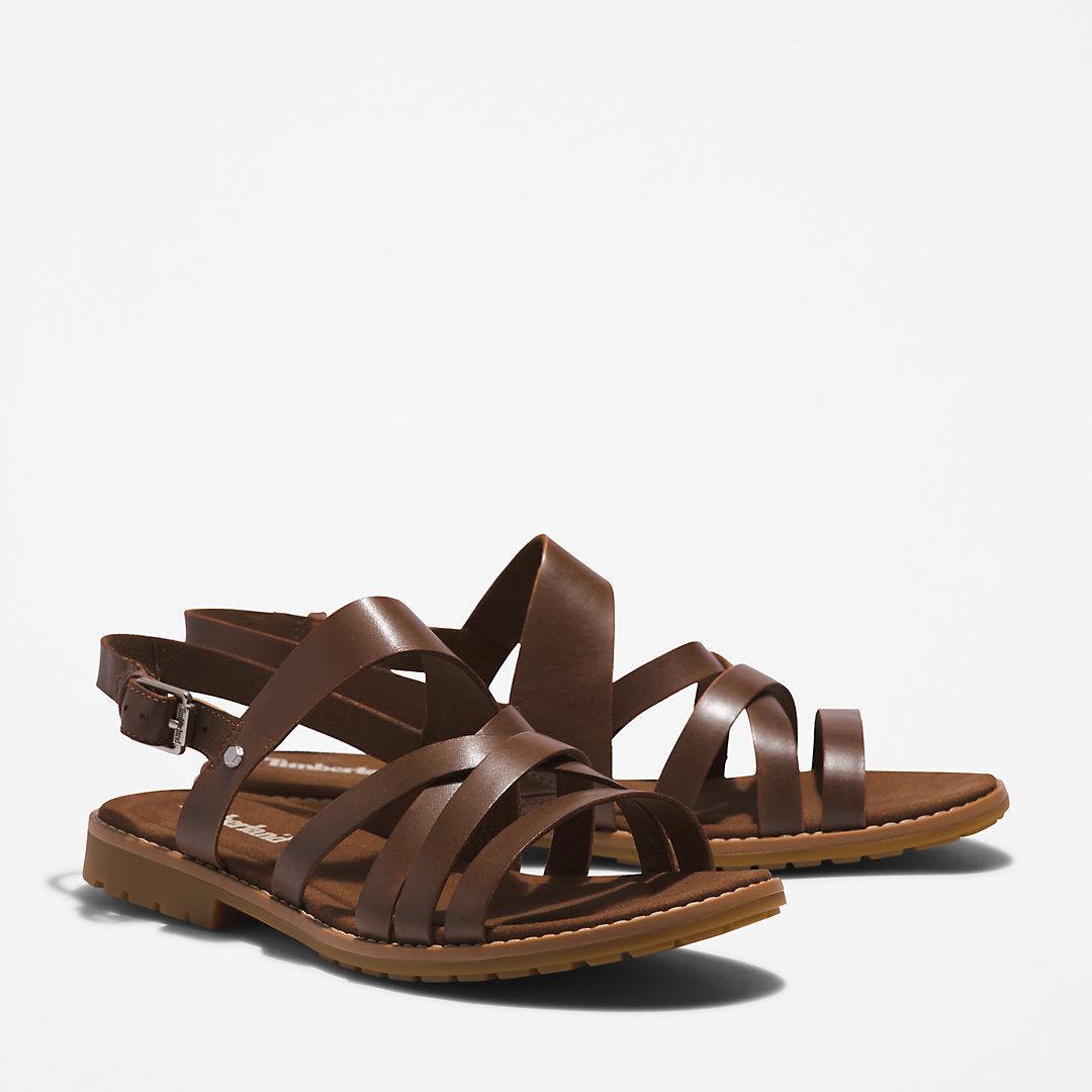 Chicago Riverside Backstrap Sandal for Women in Brown Timberland Sale