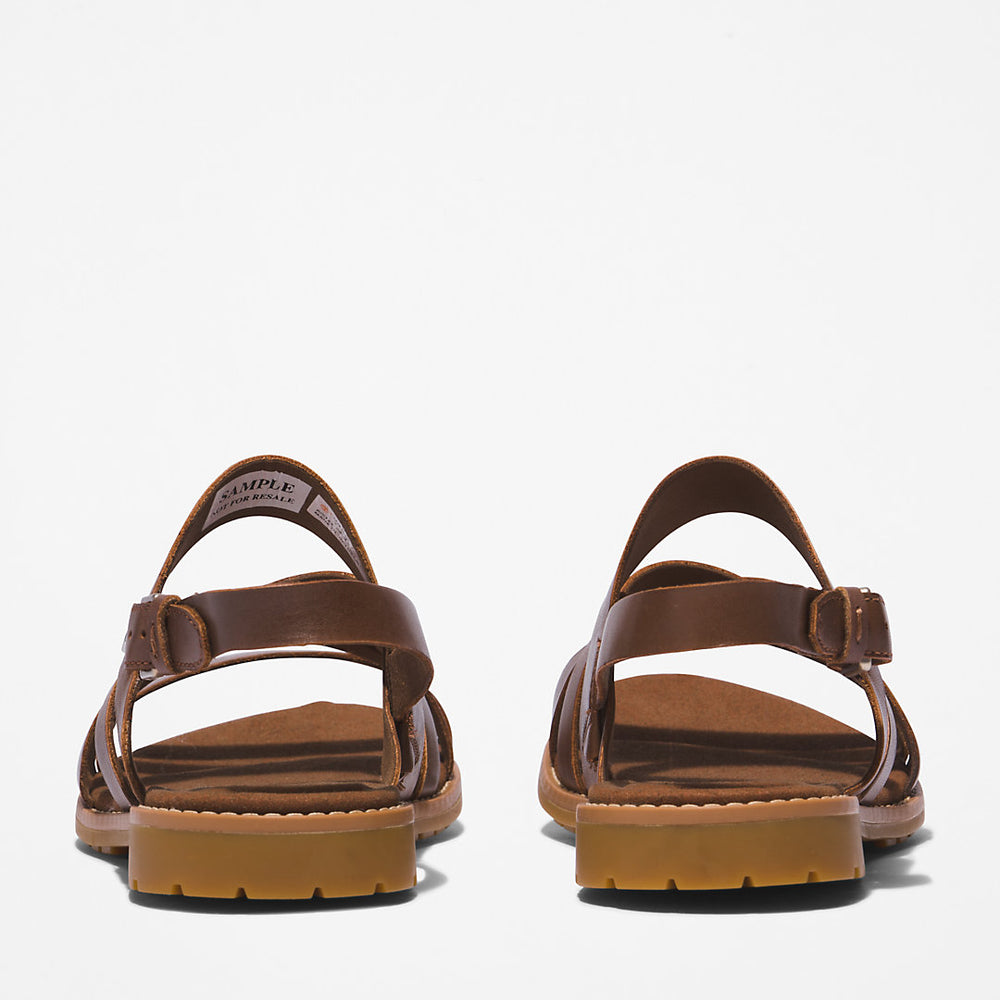 Chicago Riverside Backstrap Sandal for Women in Brown Timberland Sale