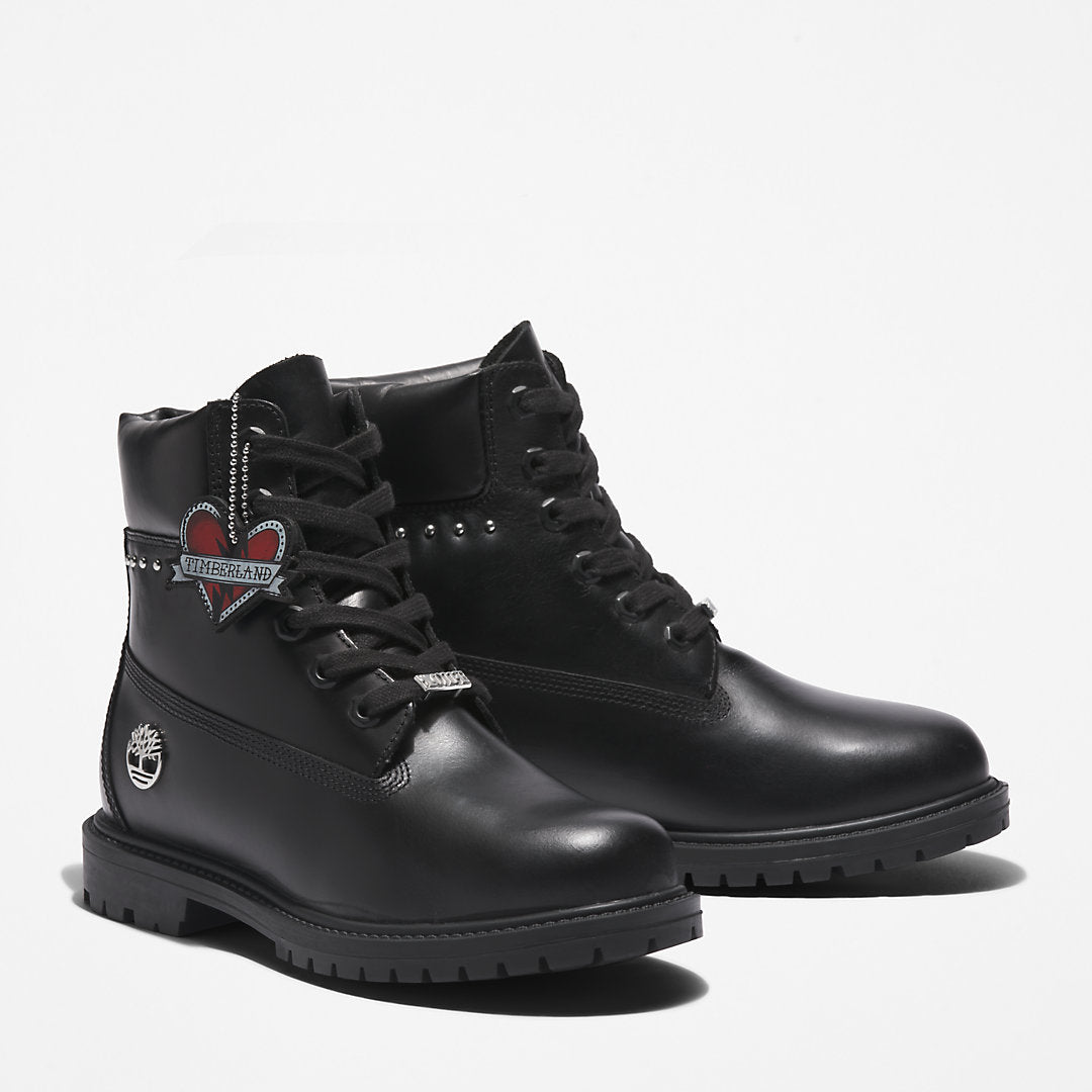 Timberland® Heritage 6 Inch Boot for Women in Black Timberland Online