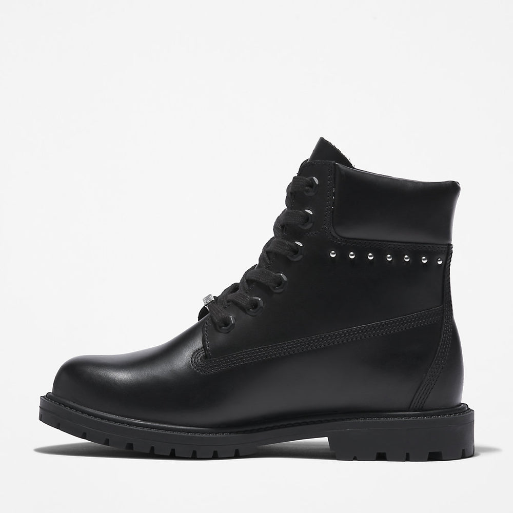 Timberland® Heritage 6 Inch Boot for Women in Black Timberland Online