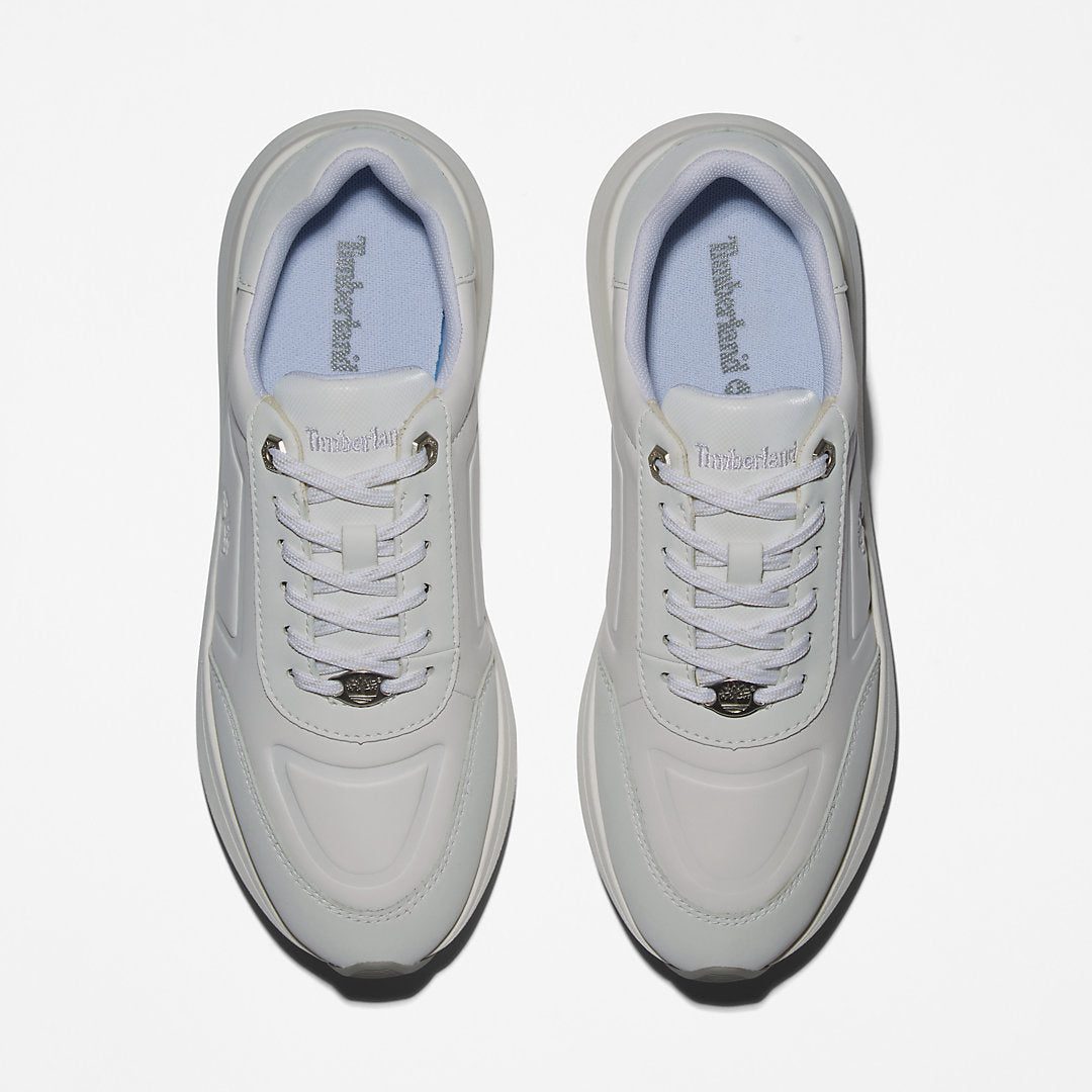 Seoul City Leather Trainer for Women in White Timberland For Sale