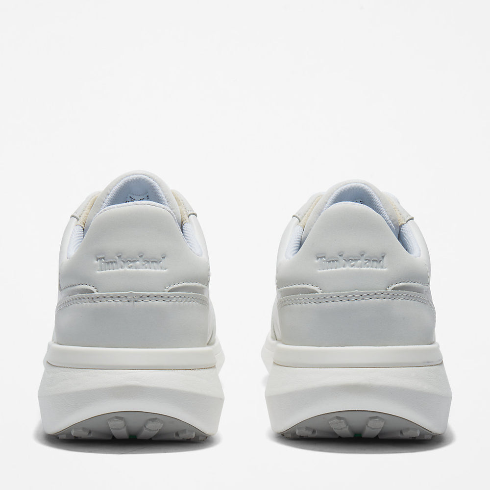 Seoul City Leather Trainer for Women in White Timberland For Sale