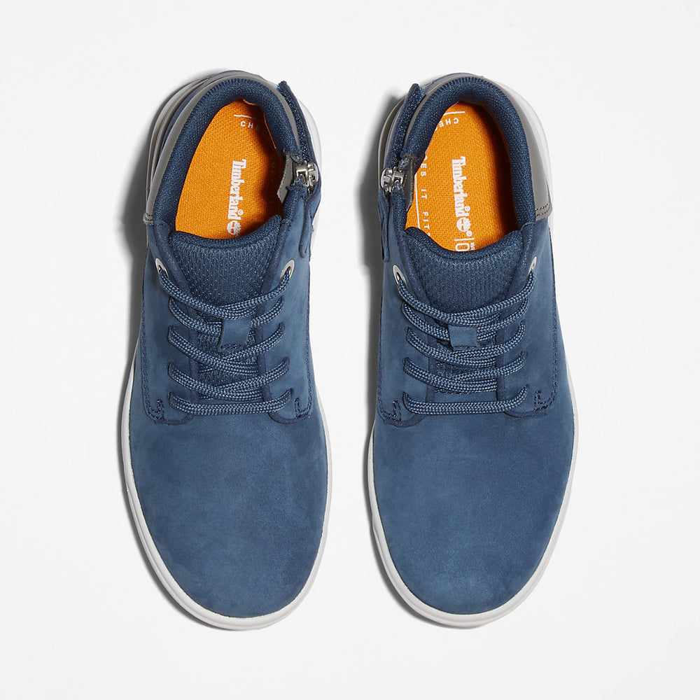 Seneca Bay Chukka for Youth in Blue Timberland Online