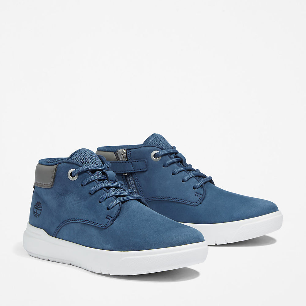 Seneca Bay Chukka for Youth in Blue Timberland Online