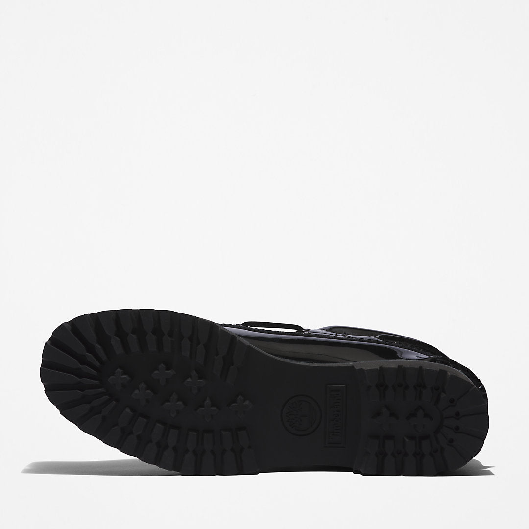 Timberland® Noreen 3-Eye Boat Shoe for Women in Black Timberland Discount