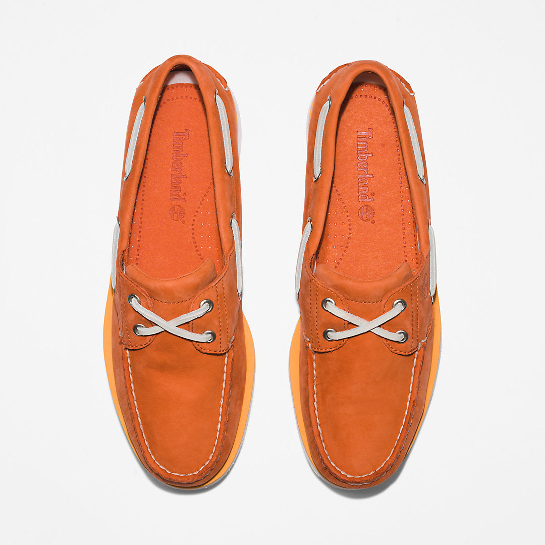 Timberland® 2-Eye Classic Boat Shoe for Men in Orange Timberland Sale