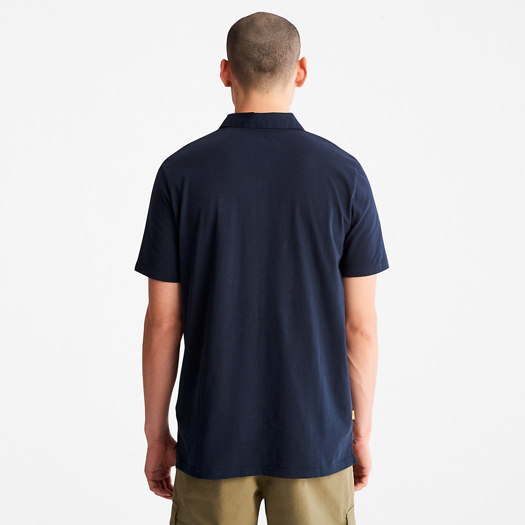 Outdoor Heritage Polo Shirt for Men in Navy Timberland Outlet