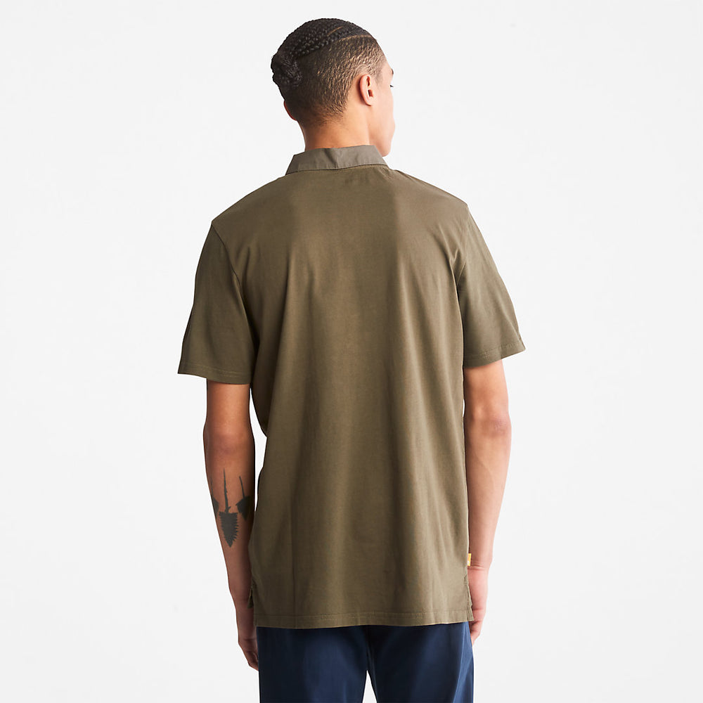 Outdoor Heritage Polo Shirt for Men in Dark Green Timberland Online